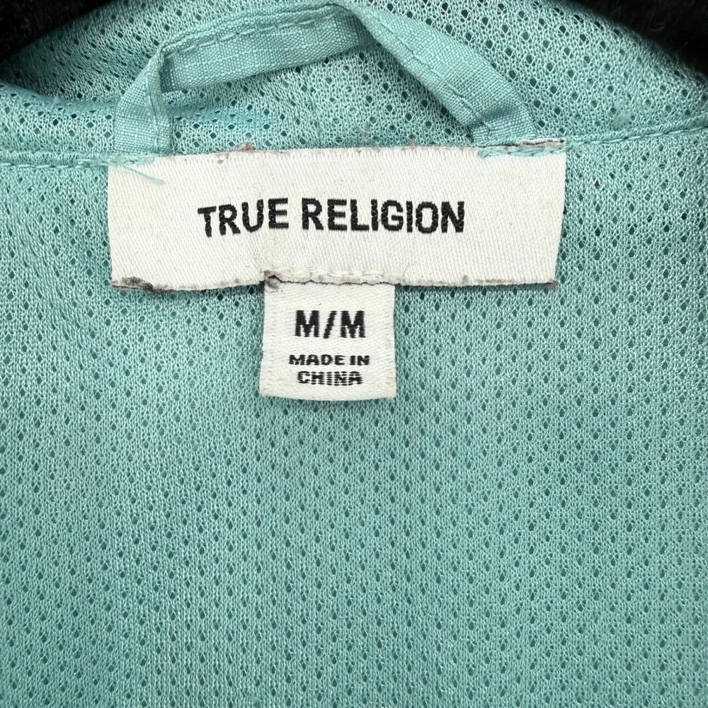 TRUE‎ RELIGION COLORBLOCK MESH-LINED WINDBREAKER MEDIUM